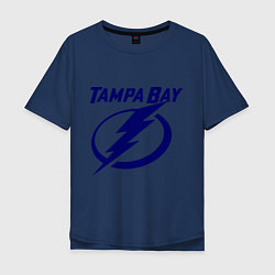Футболка оверсайз мужская HC Tampa Bay, цвет: тёмно-синий