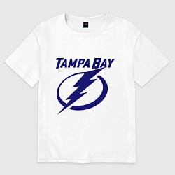Футболка оверсайз мужская HC Tampa Bay, цвет: белый