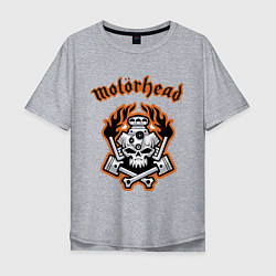 Мужская футболка оверсайз Motorhead