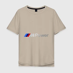Мужская футболка оверсайз BMW M Power