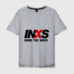 Мужская футболка оверсайз INXS