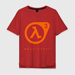 Мужская футболка оверсайз Half-Life 3