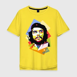 Футболка оверсайз мужская Che Guevara Art, цвет: желтый