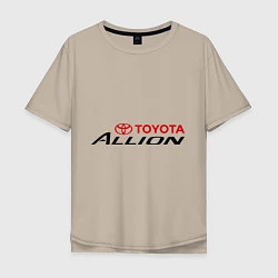 Мужская футболка оверсайз Toyota Allion