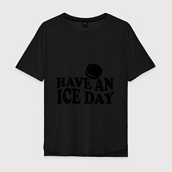 Мужская футболка оверсайз Have an ice day