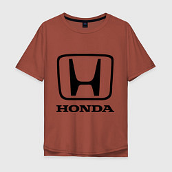 Мужская футболка оверсайз Honda logo