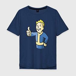 Мужская футболка оверсайз Fallout vault boy