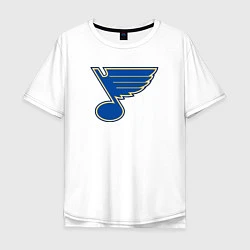 Мужская футболка оверсайз St Louis Blues