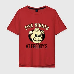 Мужская футболка оверсайз Five Nights At Freddy's