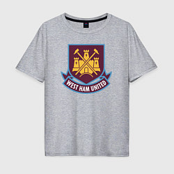 Мужская футболка оверсайз West Ham United FC