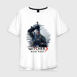 Мужская футболка оверсайз The Witcher 3