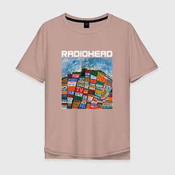 Мужская футболка оверсайз Radiohead