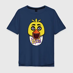 Мужская футболка оверсайз Chica FNAF