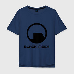 Мужская футболка оверсайз Black Mesa: Logo