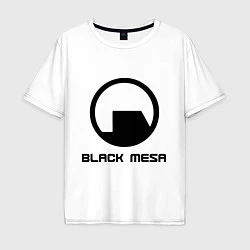 Мужская футболка оверсайз Black Mesa: Logo