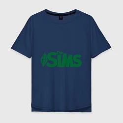 Мужская футболка оверсайз Sims