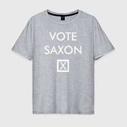 Мужская футболка оверсайз Vote Saxon