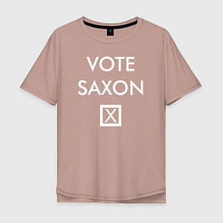 Мужская футболка оверсайз Vote Saxon