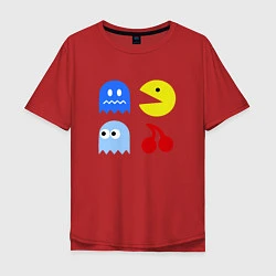 Мужская футболка оверсайз Pac-Man Pack