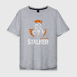 Мужская футболка оверсайз STALKER: Online