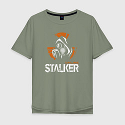 Мужская футболка оверсайз STALKER: Online