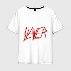 Мужская футболка оверсайз Slayer