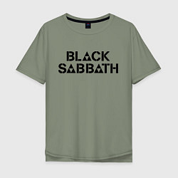 Мужская футболка оверсайз Black Sabbath