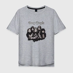 Мужская футболка оверсайз Deep Purple: Rock Group