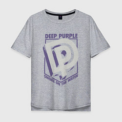 Мужская футболка оверсайз Deep Purple: Smoke on the water