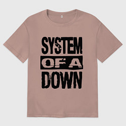 Мужская футболка оверсайз System Of A Down