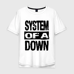 Мужская футболка оверсайз System Of A Down