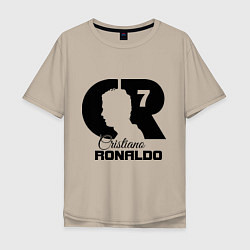 Мужская футболка оверсайз CR Ronaldo 07