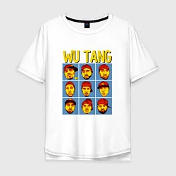 Мужская футболка оверсайз Wu-Tang Clan Faces