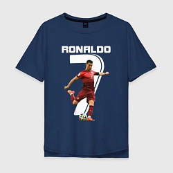 Мужская футболка оверсайз Ronaldo 07