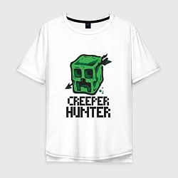 Мужская футболка оверсайз Creeper hunter