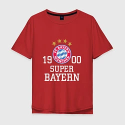 Мужская футболка оверсайз Super Bayern 1900