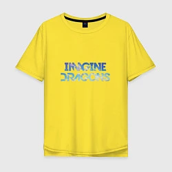Мужская футболка оверсайз Imagine Dragons: Clear Sky