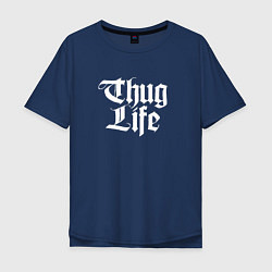 Мужская футболка оверсайз Thug Life: 2Pac