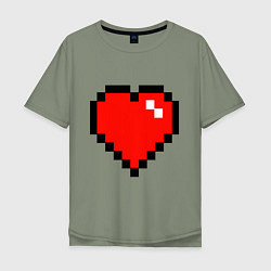 Мужская футболка оверсайз Minecraft Lover