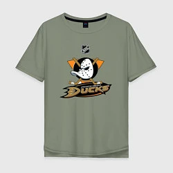 Мужская футболка оверсайз NHL: Anaheim Ducks