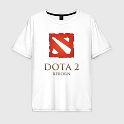 Мужская футболка оверсайз Dota 2: Reborn