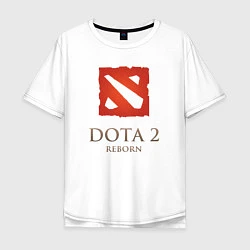 Мужская футболка оверсайз Dota 2: Reborn
