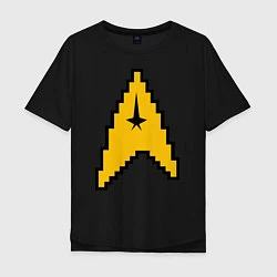 Мужская футболка оверсайз Star Trek: 8 bit