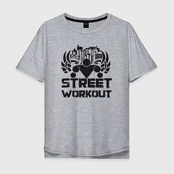 Мужская футболка оверсайз Street workout