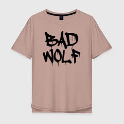 Мужская футболка оверсайз Bad Wolf