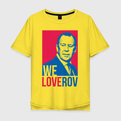Мужская футболка оверсайз LoveRov