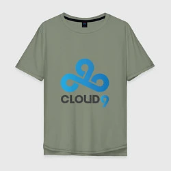 Мужская футболка оверсайз Cloud9