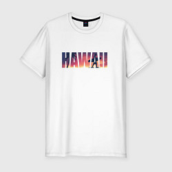 Мужская slim-футболка HAWAII 9