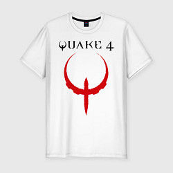 Футболка slim-fit Quake 4, цвет: белый