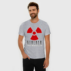 Футболка slim-fit STALKER: Shadow of Chernobyl, цвет: меланж — фото 2